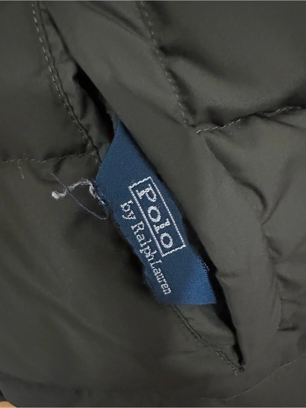 Polo by Ralph Lauren Olive Green or Orange Reversable Puffer Vest